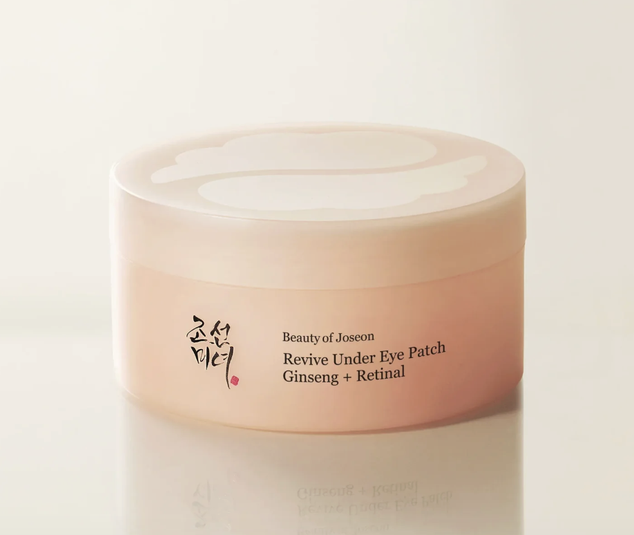 Pink container of Beauty of Joseon under eye patches for wrinkles